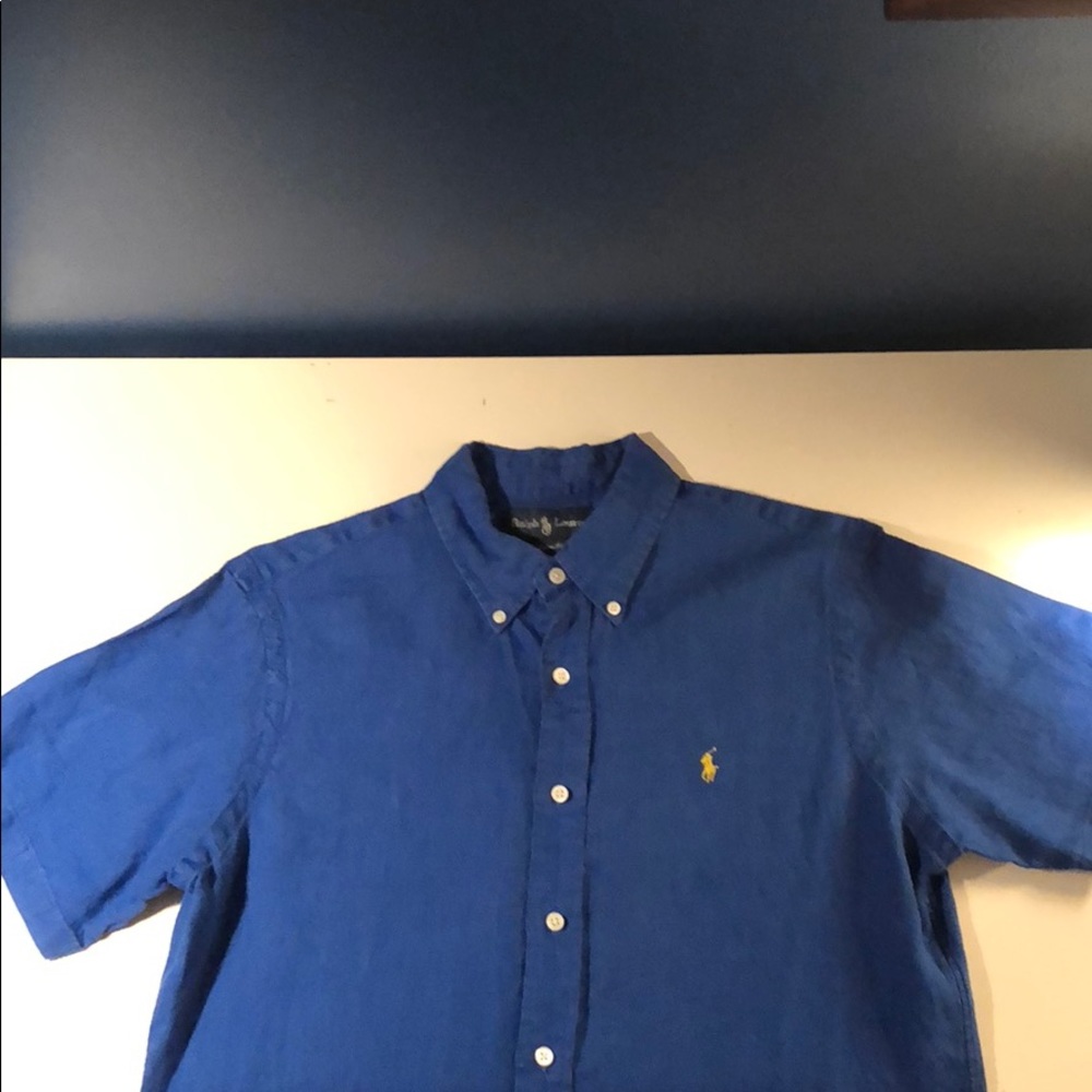 Lightweight Short sleeve Polo button down